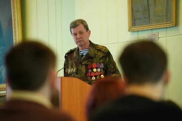 Игорь Каменский – герой патриотической встречи «Я горжусь. Герои»