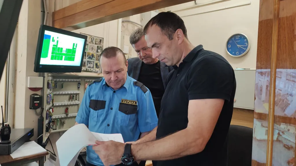 Инструктажи с сотрудниками охраны университета