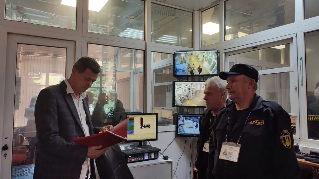 Инструктаж с сотрудниками охраны Тверского ГМУ