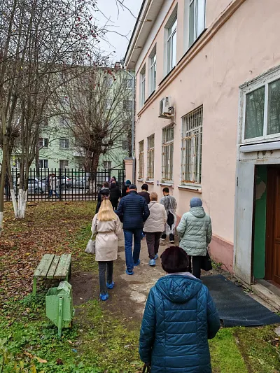 21 октября в Поликлинике была проведена тактико-специальная тренировка