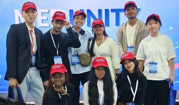 Иностранные студенты ТвГМУ успешно выступили на всероссийском форуме «MEDUNITY RUSSIA»