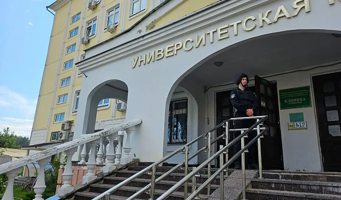 24 июля в Тверском ГМУ была проведена тактико-специальная тренировка по проверке готовности персонала к действиям при угрозе совершения террористического акта с использованием беспилотных воздушных судов 