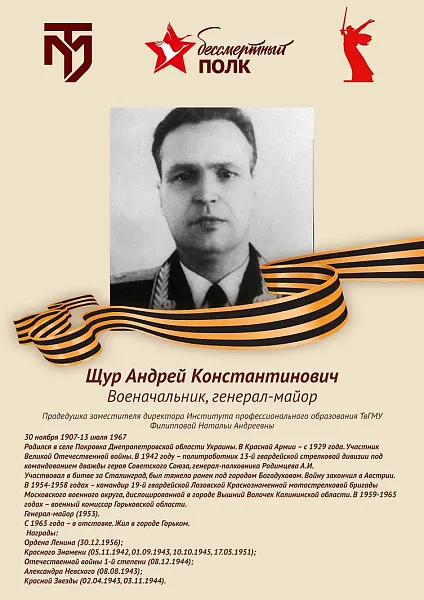 Щур Андрей Константинович