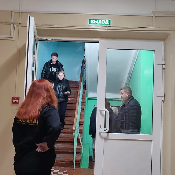 Тактико-специальная тренировка по антитеррористической защищенности университета и ликвидации возгорания в следствие теракта, 20 октября 2023 г. - фото 8