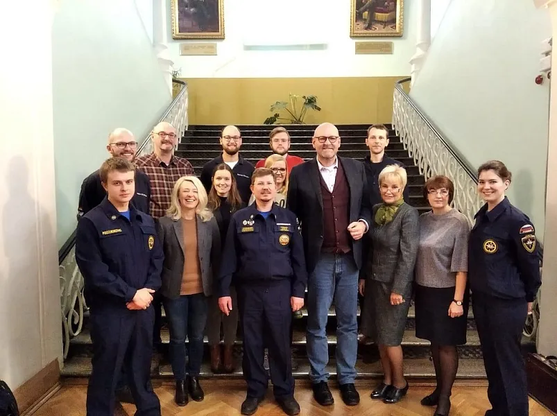 Визит делегации молодежного направления федерального агентства технической помощи Германии THW-Jugend в г. Тверь