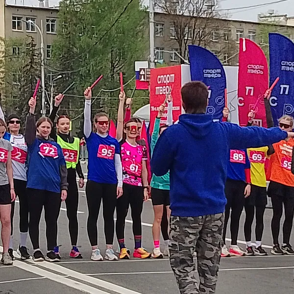 Студенты ТвГМУ приняли участие в Легкоатлетической эстафете в честь Дня Победы - фото 1