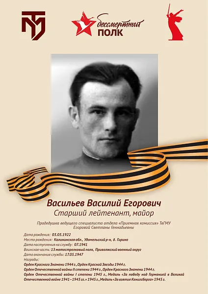 Васильев Василий Егорович