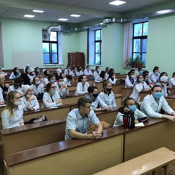 НА КАФЕДРЕ АНАТОМИИ 23 ОКТЯБРЯ 2020 ГОДА  ПРОШЛО  ЗАСЕДАНИЕ СНО - фото 1