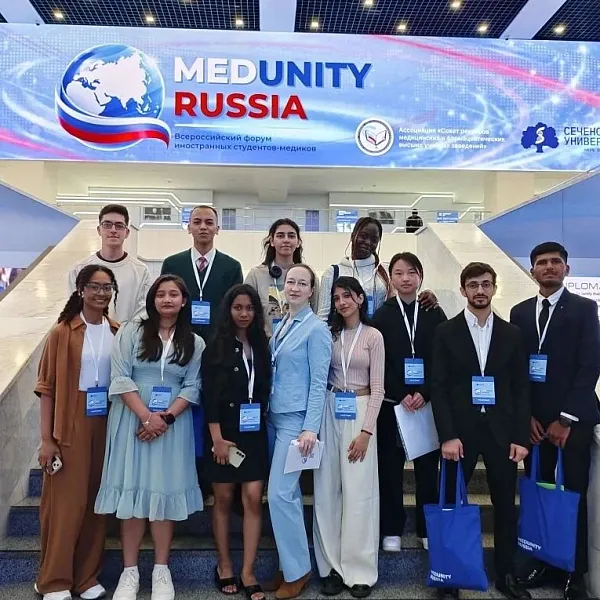 Иностранные студенты ТвГМУ успешно выступили на всероссийском форуме «MEDUNITY RUSSIA» - фото 4