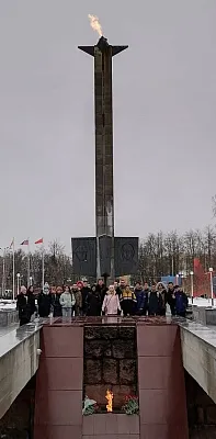 Слушатели подготовительного отделения ТвГМУ – участники культурно-массового мероприятия «Калинин наш!»