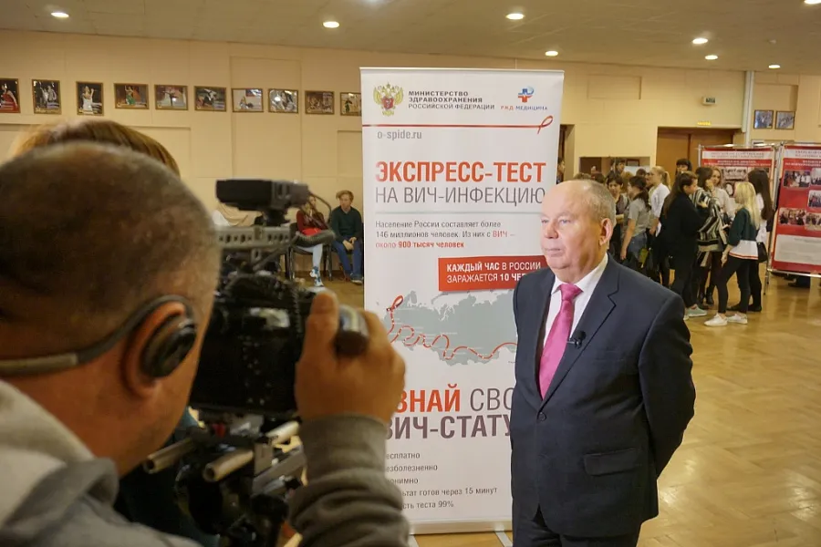 Участие Тверского ГМУ во Всероссийской акции "Тест на ВИЧ"