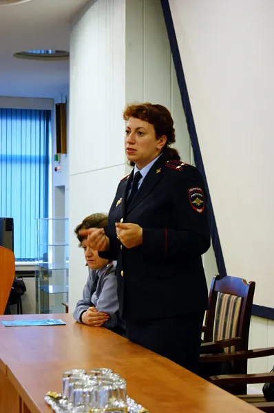 Встреча первокурсников с представителями правоохранительных органов