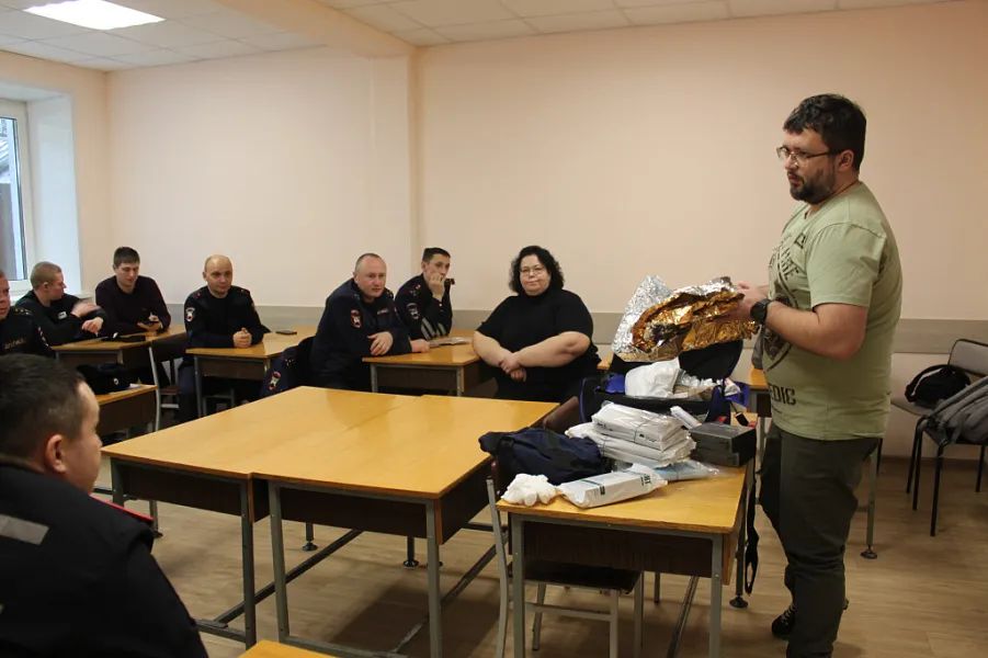 Сотрудников ГИБДД обучили навыкам оказания первой помощи