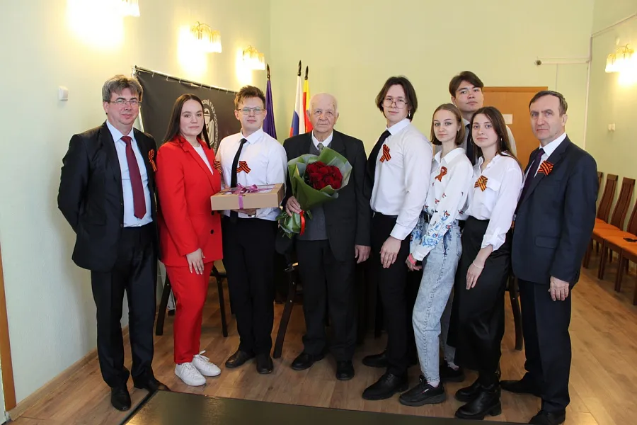 Встреча с ветераном Великой Отечественной войны