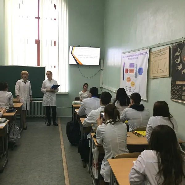 Заседание кружка СНО на кафедре физиологии