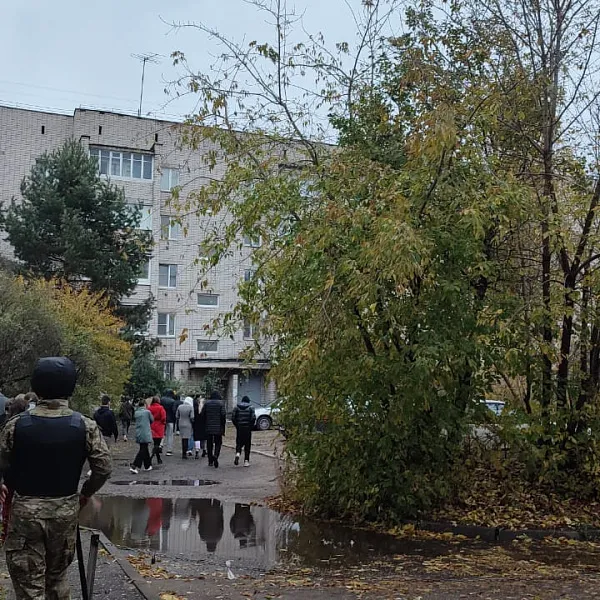 Тактико-специальная тренировка по антитеррористической защищенности университета и ликвидации возгорания в следствие теракта, 20 октября 2023 г. - фото 5