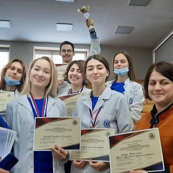 16 и 17 декабря студенты Тверского ГМУ приняли участие в VI Международной морфологической научно-практической конкурс-конференции студентов и молодых ученых «Морфологические науки — фундаментальная основа медицины" - фото 2