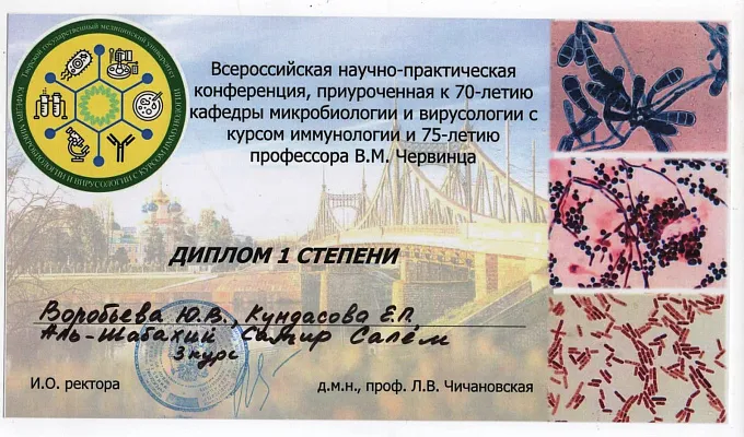 Достижения СНО 2024