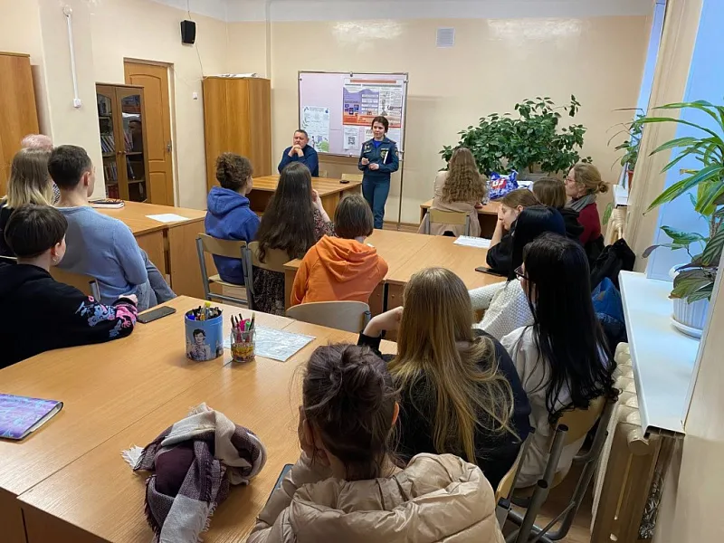 СТУДЕНТЫ НА СТРАЖЕ ПРОТИВОПОЖАРНОГО РЕЖИМА