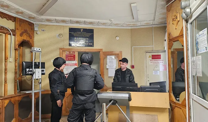 31 июля в Поликлинике Университета была проведена тактико-специальная тренировка