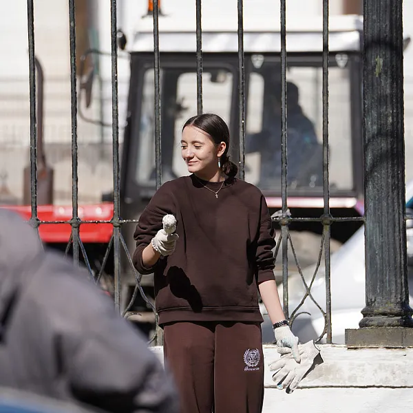 Студенты ТвГМУ приняли участие во Всероссийском субботнике - фото 1