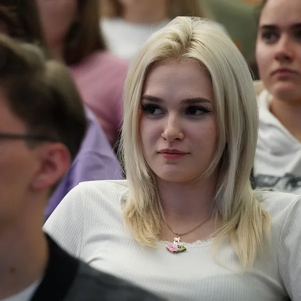 В Тверском медуниверситете прошла встреча первокурсников с профессором Г.С. Джулай - фото 1