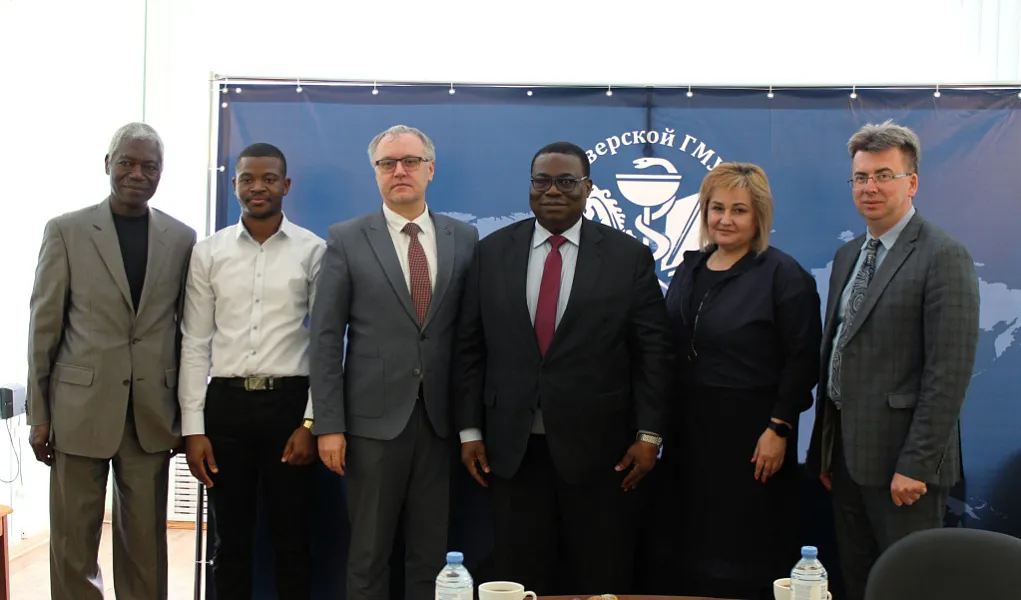 Визит делегации Его Превосходительства Чрезвычайного и Полномочного Посла Республики Бенин Господина Акамби Андре Окунлола Биау