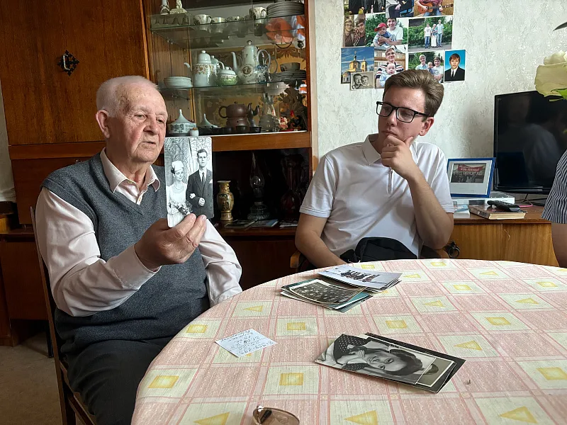 Участники СПК «Я горжусь – Тверской ГМУ» навестили ветерана Великой Отечественной войны