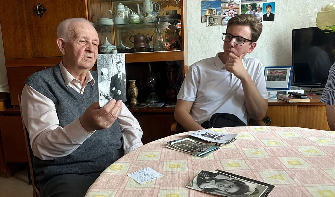 Участники СПК «Я горжусь – Тверской ГМУ» навестили ветерана Великой Отечественной войны