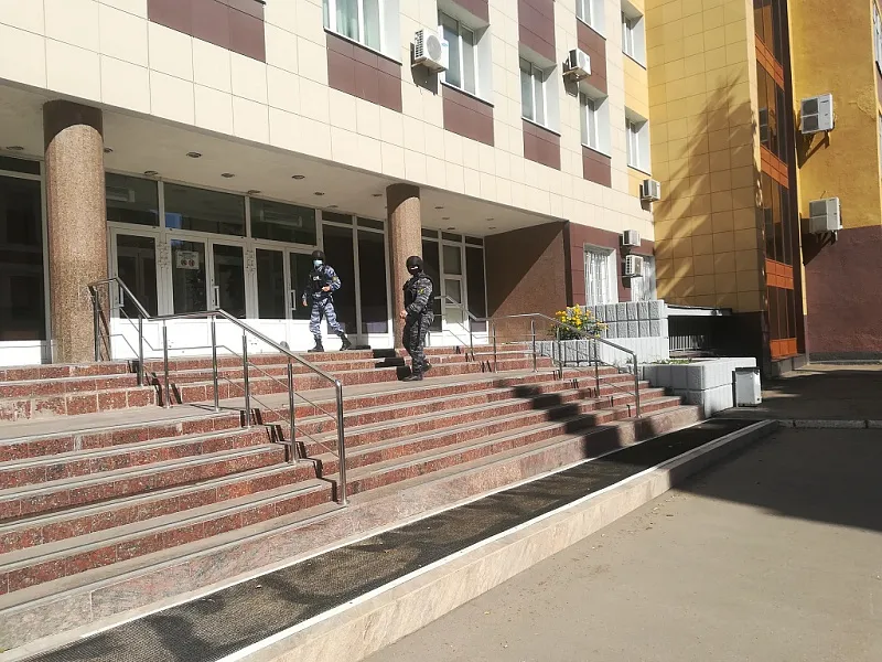 В университете прошли тактико-специальная тренировка и пожарно-тактическое учение по антитеррористической защищенности