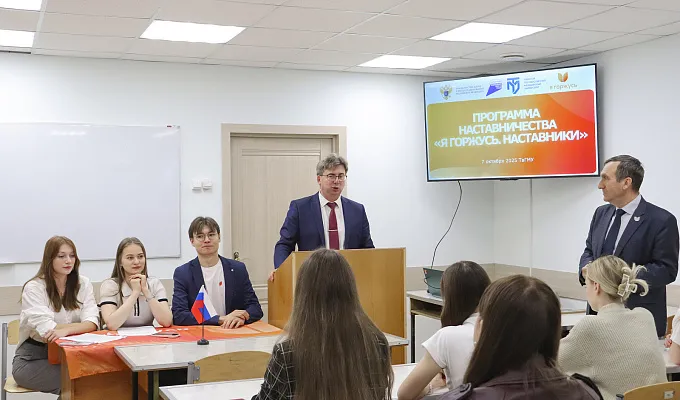 СПК «Я горжусь» ТвГМУ провел просветительскую лекцию-беседу в рамках проекта «Я горжусь. Наставники»