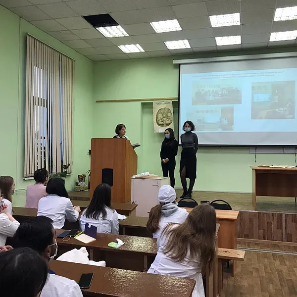 НА КАФЕДРЕ АНАТОМИИ 23 ОКТЯБРЯ 2020 ГОДА  ПРОШЛО  ЗАСЕДАНИЕ СНО - фото 5