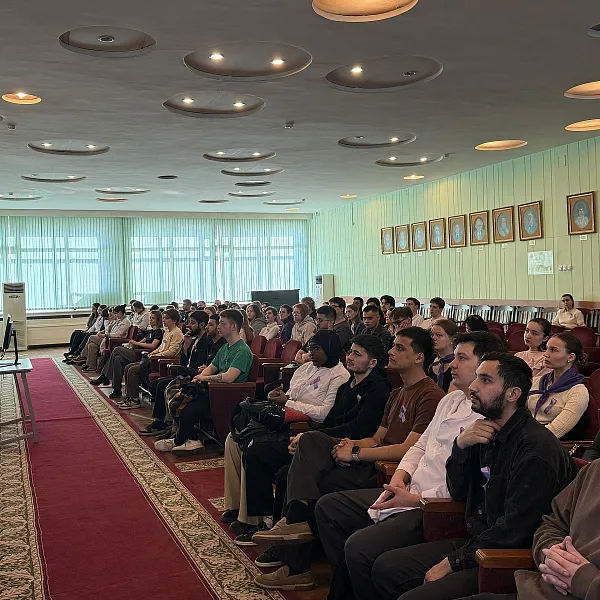 Студенты Тверского медвуза поддержали акцию «Фиолетовый день» - фото 3