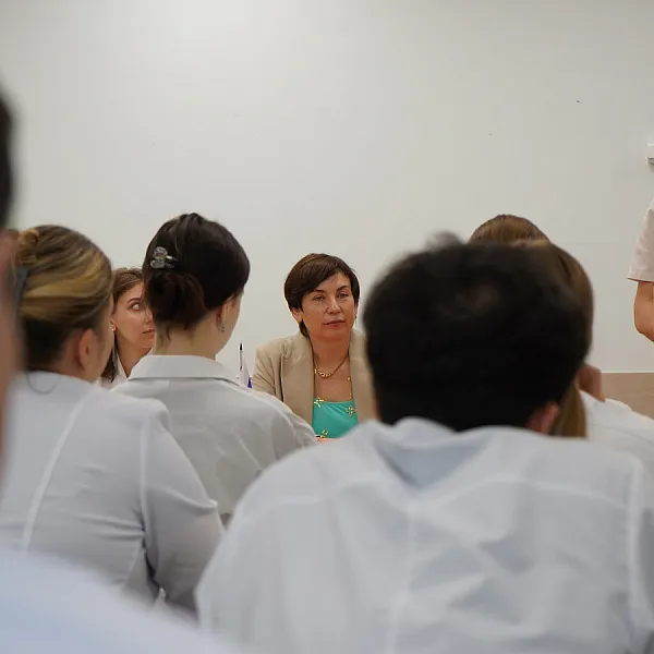 «Мы патриоты России». Студенты ТвГМУ встретились с врачом Вязовченко Е.П. - фото 7