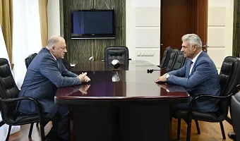 Сергей Голубев провел рабочую встречу с руководителем Тверского государственного медицинского университета