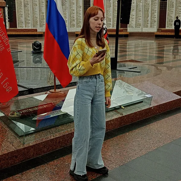 Активисты клуба «Я горжусь!» ТвГМУ провели патриотическую акцию на Поклонной горе - фото 3