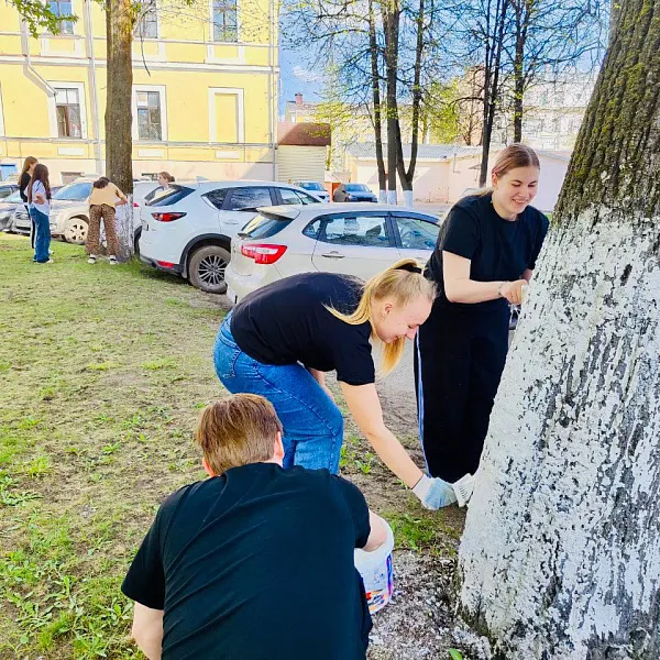 Тверской медуниверситет вышел на Всероссийский субботник  - фото 6