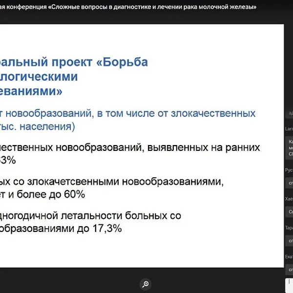 Межрегиональная научно-практическая конференция «Сложные вопросы в диагностике и лечении рака молочной железы», 04.06.2020 - фото 35