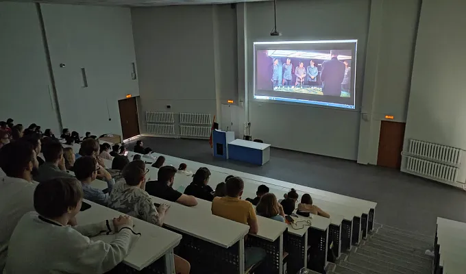 Патриотический клуб «Я горжусь» ТвГМУ организовал кинопоказ для студентов