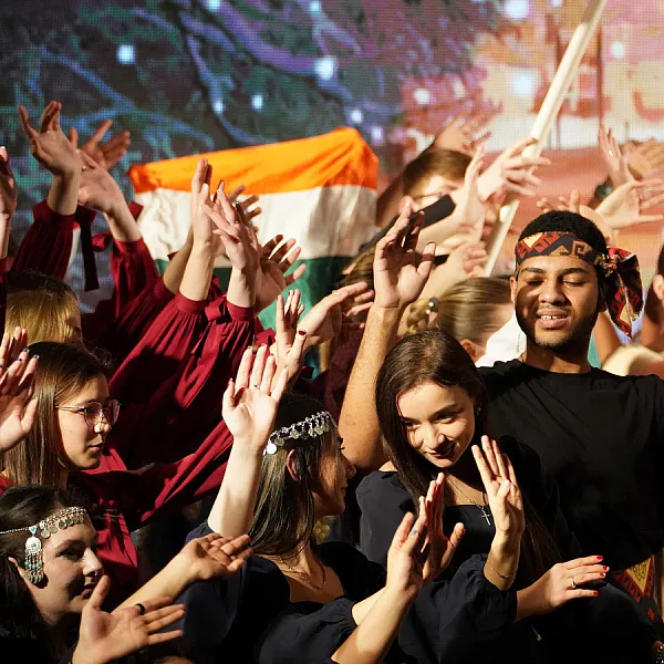 В Тверском медуниверситете прошел новогодний фестиваль национальных культур - фото 6