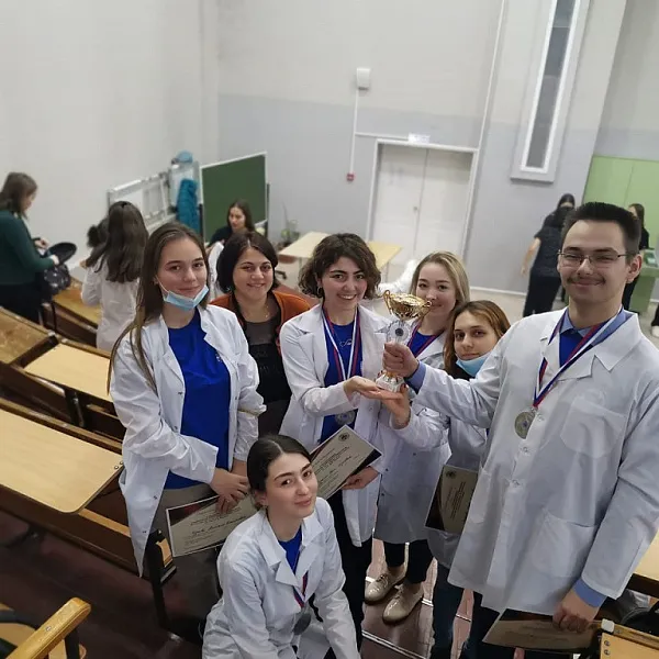 16 и 17 декабря студенты Тверского ГМУ приняли участие в VI Международной морфологической научно-практической конкурс-конференции студентов и молодых ученых «Морфологические науки — фундаментальная основа медицины" - фото 1