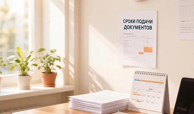 Объявление о сроках подачи документов ПА лето 2026