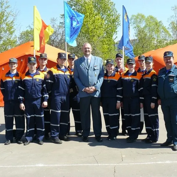 Торжественное чествование Всероссийского студенческого корпуса спасателей (ВСКС), посвящённое 10-летнему юбилею со дня своего основания - фото 6
