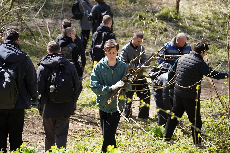 Студенты ТвГМУ приняли участие во Всероссийском субботнике