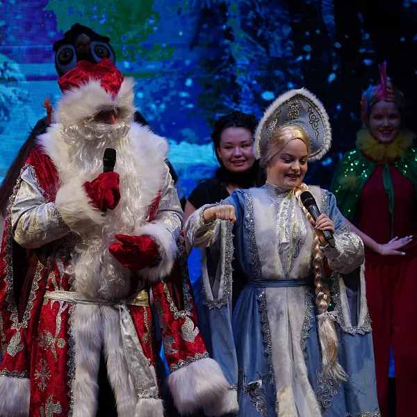 В Тверском медвузе прошла новогодняя елка для детей сотрудников - фото 9