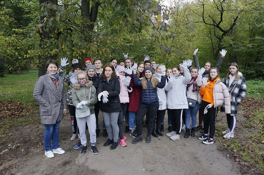 Субботник в парке "Воксал"