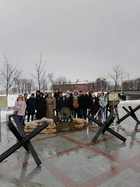 Слушатели подготовительного отделения ТвГМУ – участники культурно-массового мероприятия «Калинин наш!»