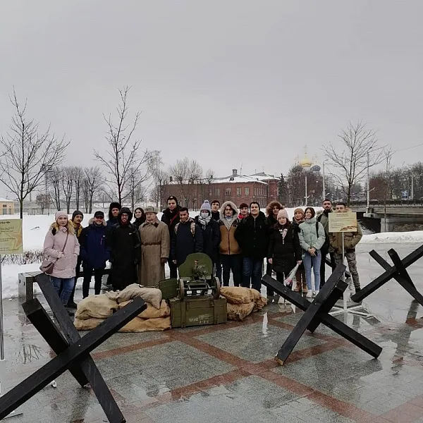 Слушатели подготовительного отделения ТвГМУ – участники культурно-массового мероприятия «Калинин наш!» - фото 5
