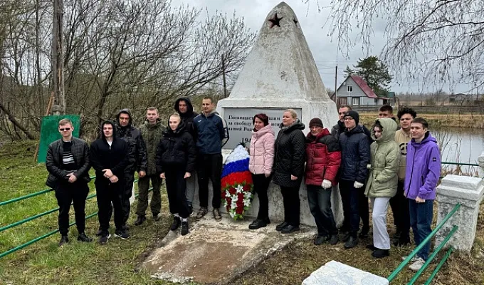 Студенты ТвГМУ приняли участие в акции «Молодёжь Верхневолжья сохраняет память поколений»