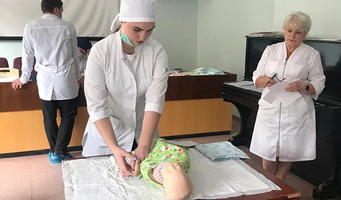 В Тверском медуниверситете прошла студенческая олимпиада «Уход за больными»